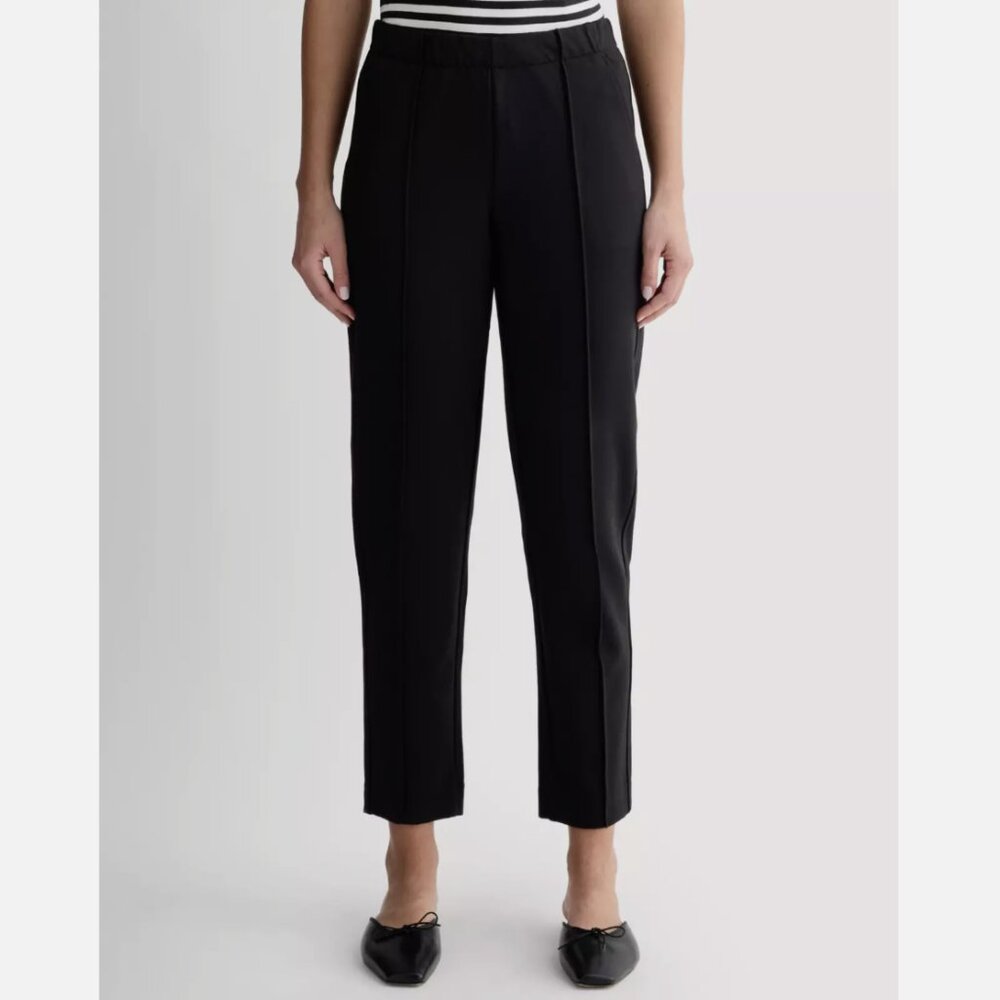 Everlane Solid Black Pocket Tapered Ankle Length The Dream Pant